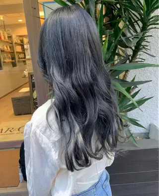 セミロング カラー 🤍透明感/韓国風 🤍サクラギヒトミのヘアスタイル