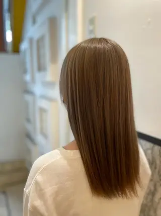 セミロング ピース美容室所属・RYU ☆のヘアスタイル
