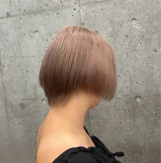 カラー ブリーチカラー×艶 🍨mihoのヘアスタイル