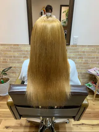 ロング パーマ hair house templado所属・ヘアーハウス テンプラードのヘアスタイル