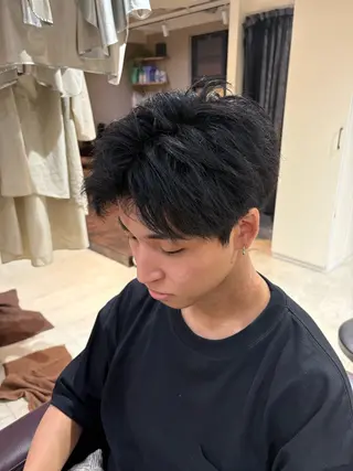 メンズ saraju 梅田店所属・安来柚乃 ヤスキユノのヘアスタイル