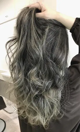 ミディアム カラー GiseL天神カラー 髪質改善/ブリーチのヘアスタイル