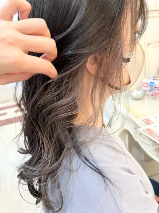 ロング カラー a keikaのヘアスタイル