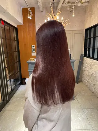ロング カラー 髪質改善カラー🫧 横浜/liberteのヘアスタイル