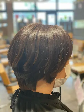 ショート 尾崎 優也のヘアスタイル