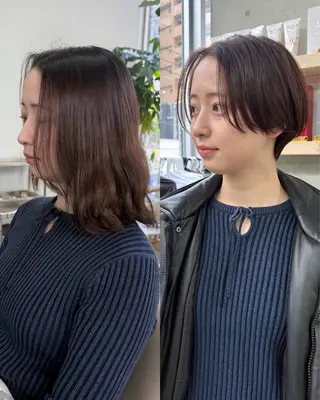 ショート U-fuショート 伊藤拓海のヘアスタイル