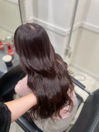 セミロング 🤍韓国トレンド ヘア🤍miku🤍のヘアスタイル