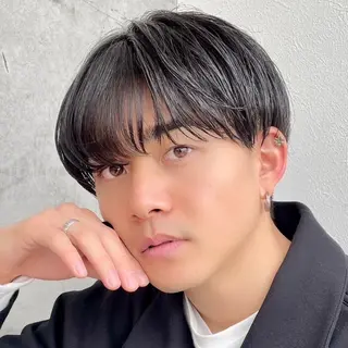 メンズ ヘアアレンジ/透明感 カラー/AKARIのヘアスタイル