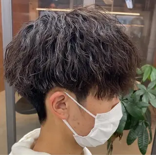 パーマ メンズ Lond Luna 浅野香蓮のヘアスタイル