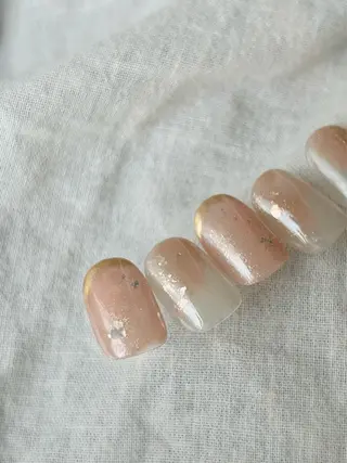 ネイル 𓂃toi. 儚げnuanceのネイルデザイン