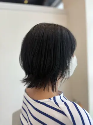 ミディアム アベ ミスズのヘアスタイル