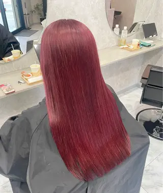 セミロング 🦋ハイトーン🦋 石山 希理🦋のヘアスタイル