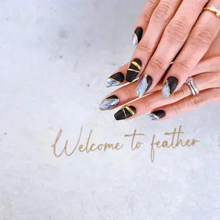 ネイル Feather MAIのマツエク・マツパデザイン