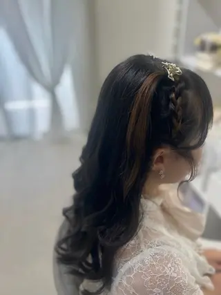 ロング ヘアセット/金山 佐野 妃都美のヘアスタイル