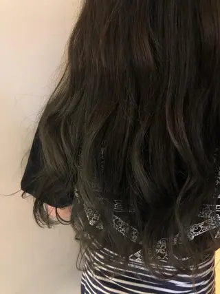 ロング カラー 韓国hair ·͜· watanabeのヘアスタイル