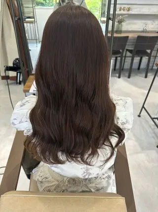 ロング カラー ヘアアレンジ 髪質改善AUSTIN登戸所属・ICHIKA/暖色 カラー / Wカラーのヘアスタイル