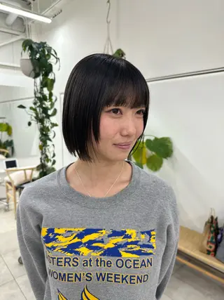 ショート nuian所属・平井 深優のヘアスタイル