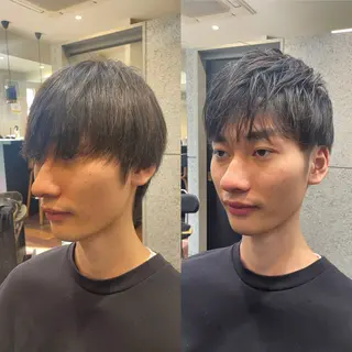 ショート メンズ トレサンパ所属・💈トレサンパ 💈金山駅✂︎愛実のヘアスタイル