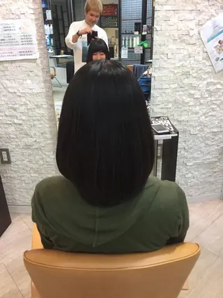 セミロング イトウ アキノリのヘアスタイル