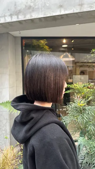 ショート 栄/レイヤーカット /オリーブ/傑🦥のヘアスタイル