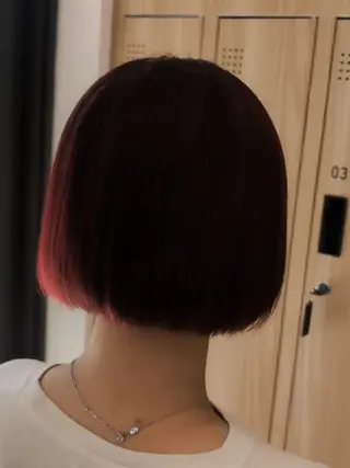 ショート カラー 田端みおと🐱 SoZoBridgeのヘアスタイル