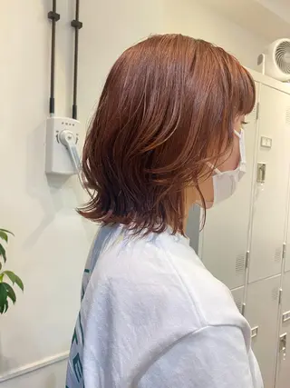 ロング カラー パーマ ヘアアレンジ メンズ マツエク・マツパ アイブロウ beauty: beast 中目黒店のヘアスタイル