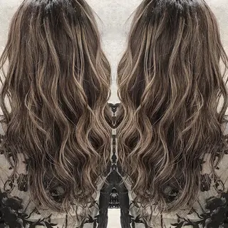 ロング カラー MiL所属・✨ハイトーン✨ 濱田知孝のヘアスタイル