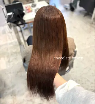 ロング カラー MEI🎀つやカラー 🎀レイヤー🎀渋谷のヘアスタイル