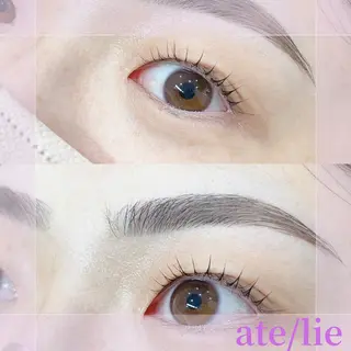 マツエク・マツパ ate/lie アテリアのマツエク・マツパデザイン