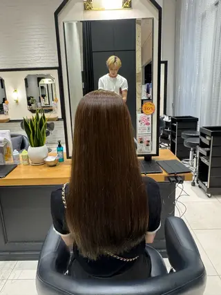 ロング カラー 伊志嶺 竜季のヘアスタイル