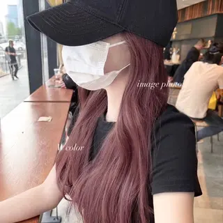 セミロング カットモデル募集中/ 暖色/NOA🤎💭のヘアスタイル