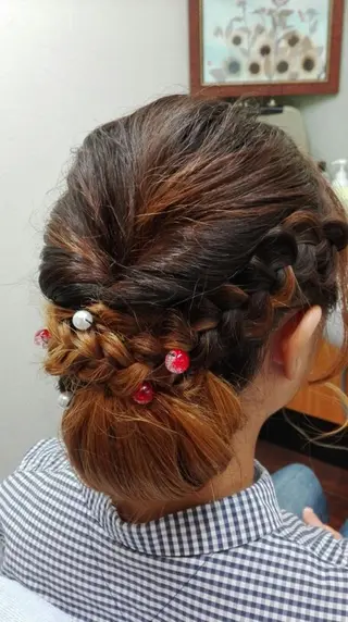 ヘアアレンジ scamp ★のヘアスタイル