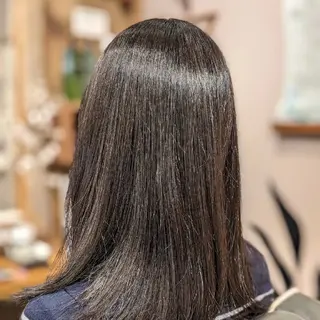 セミロング パーマ メンズ専門💈シェー ビングOK👍宮林寛のヘアスタイル