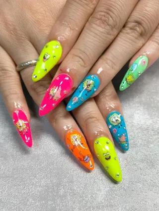 ネイル ネイル＆ホワイトニング   Yu-a所属・yu-a  スカルプ ネイルakiのネイルデザイン