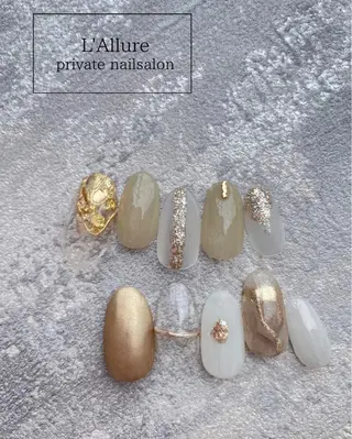 ロング nailsalon -L'Allure-のネイルデザイン