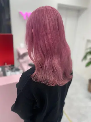 ロング カラー パーマ ヘアアレンジ メンズ 僕なら縮毛矯正してて もブリーチできますのヘアスタイル