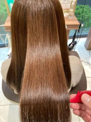 セミロング 髪質改善 阪口 雄佑のヘアスタイル