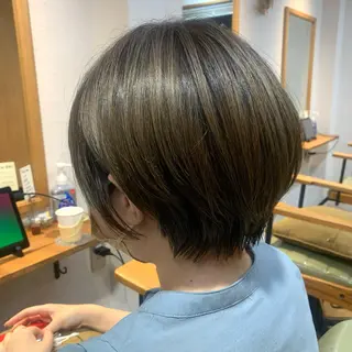 ショート ショート🌼パーマ 本間正子のヘアスタイル