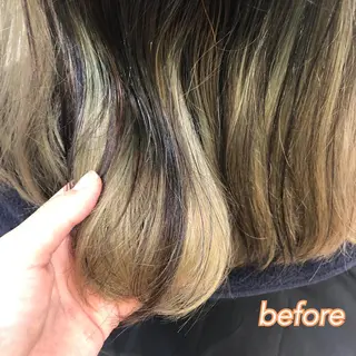 ミディアム カラー MYA 🤍kanaのヘアスタイル