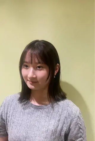 ミディアム カットモデル募集💎 YURA🌷🫧のヘアスタイル