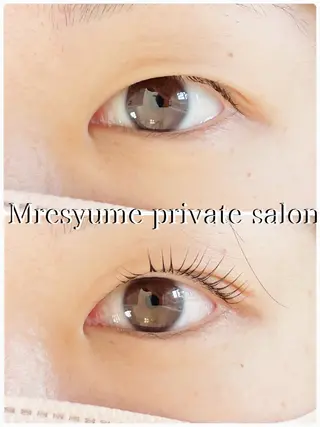 マツエク・マツパ Mresyume MAYUのマツエク・マツパデザイン