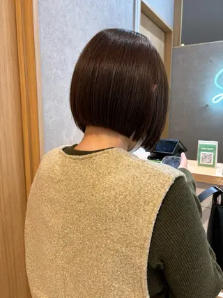 ショート カラー 薬院浄水通/ショート /ボブ/rukaのヘアスタイル