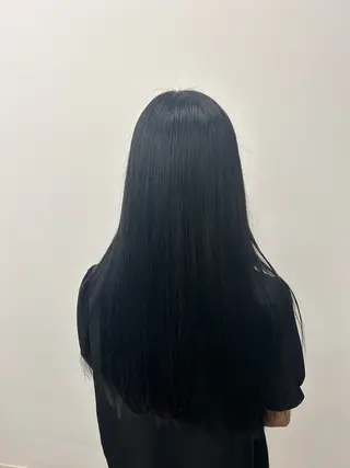 ロング カラー 田中 梨緒のヘアスタイル