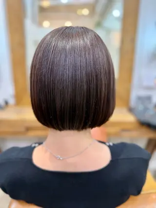 ショート 縮毛矯正/髪質改善/ 佐々木大輔のヘアスタイル