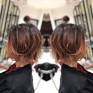 ショート Y Uのヘアスタイル
