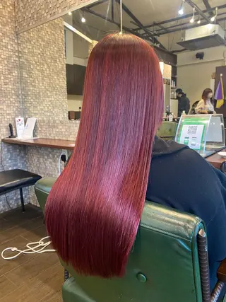 ロング カラー 代官山/恵比寿所属・髪質改善/縮毛矯正 専門　代官山/恵比寿のヘアスタイル