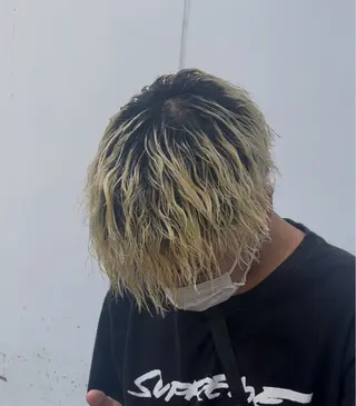 パーマ カット/メンズ パーマ/夢翔のヘアスタイル