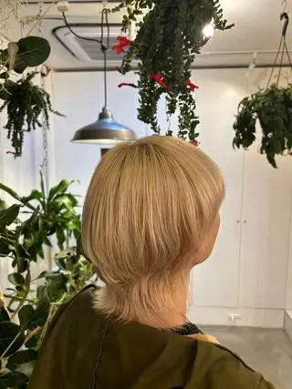 ショート aen parlor所属・💐レイヤー/暖色 /りゅーき💐のヘアスタイル