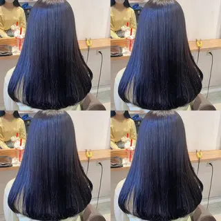 セミロング カラー Minami. 🩵 再現性特化ヘアのヘアスタイル