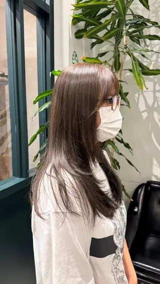 ロング 黒岩 珠奈のヘアスタイル